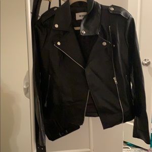 Faux leather jacket for sale barely worn